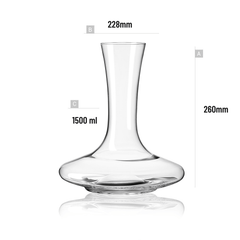 Bình lắc Mendoza Angle Rona 1500ml