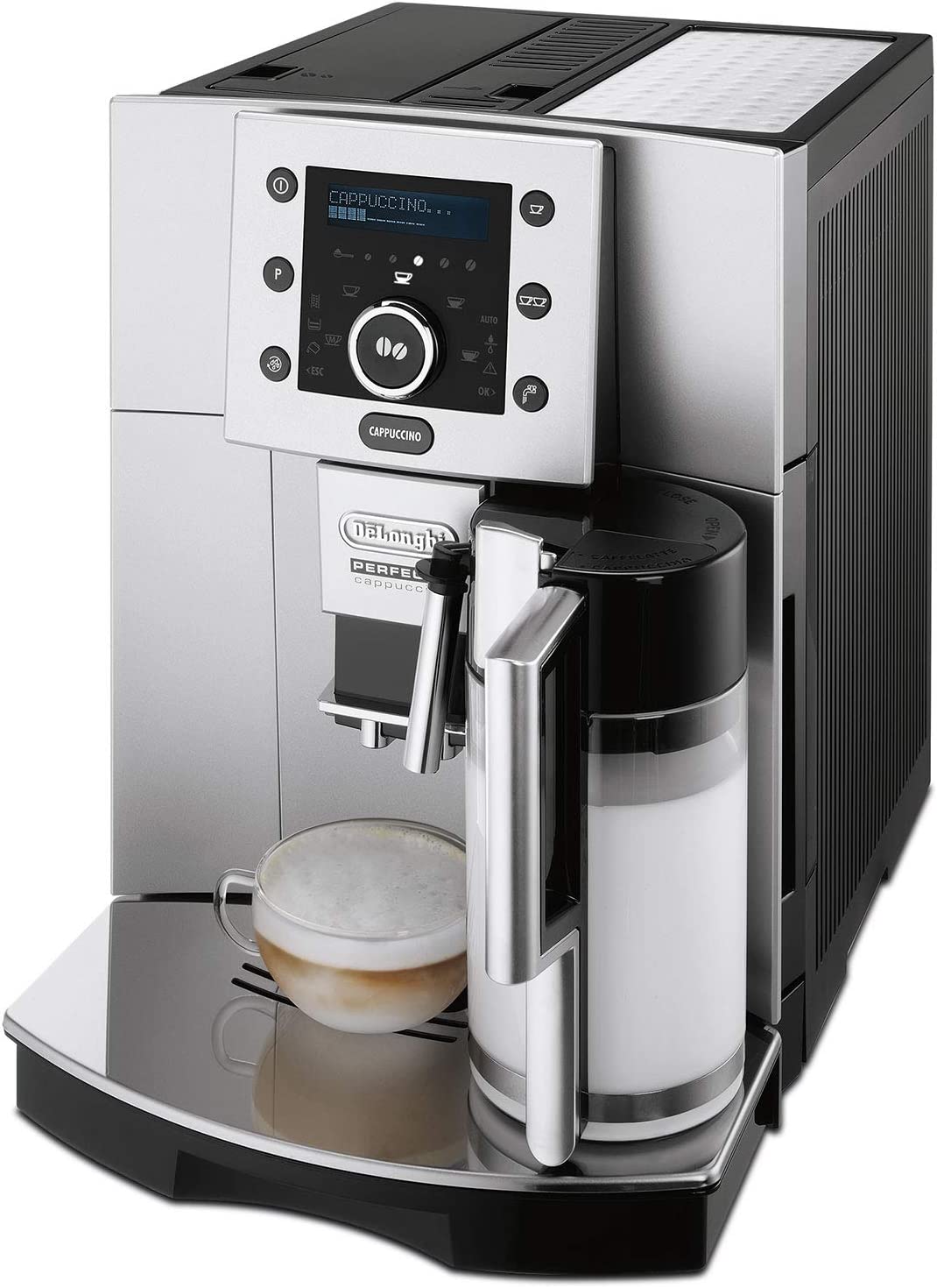 Máy pha cà phê tự động Delonghi Perfecta ESAM 5500.S made in EU (màu bạc)