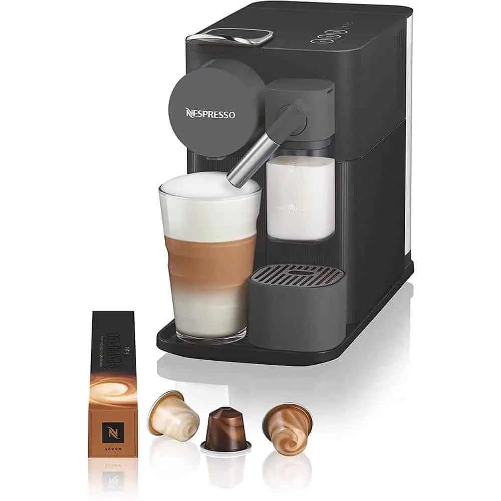 Máy pha café viên nén Nespresso DeLonghi Lattissima One EN 510.B đen