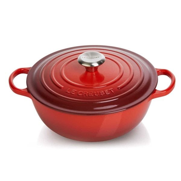 Nồi sâu lòng Le Creuset La Marmite 26cm màu đỏ cherry