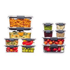 Sét hộp Tritan Rubbermaid Brilliance 24 món - Made in USA