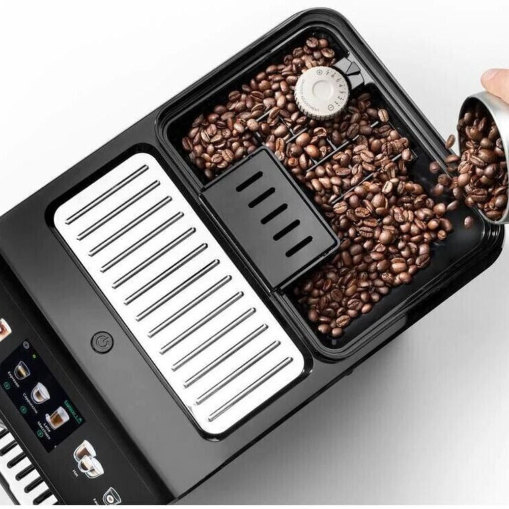 Máy pha cà phê tự động De'Longhi ECAM 450.55.S Eletta Explore made in EU màu bạc