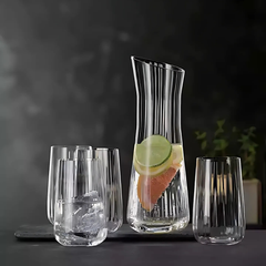 Set 1 bình và 4 ly rượu Spiegelau 445196 LifeStyle Refresh
