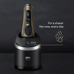 Máy cạo râu Braun Series 9 Pro+ 9569cc made in Germany (màu vàng Gold)