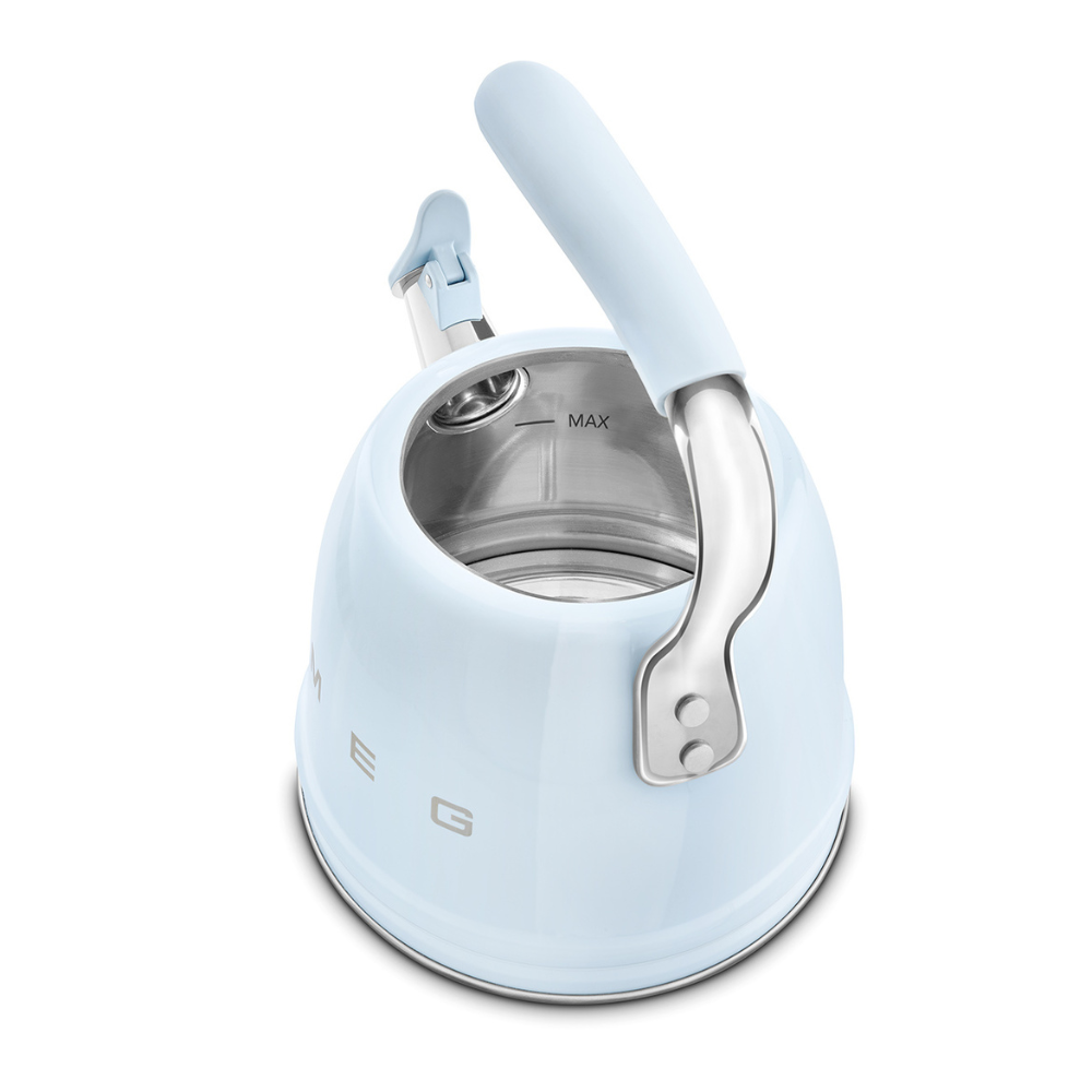 Ấm đun từ thổi sáo SMEG CKLW2001PB màu xanh da trời