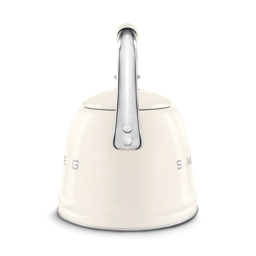 Ấm đun từ thổi sáo SMEG CKLW2001CR màu kem