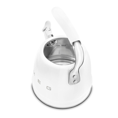 Ấm đun từ thổi sáo SMEG CKLW2001WH màu trắng
