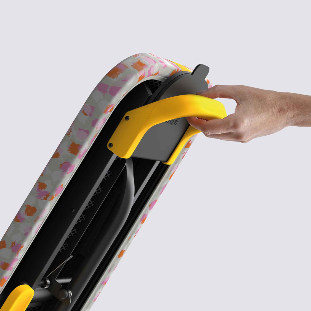 Bàn để ủi đồ chân cao có móc treo cửa Joseph Joseph Glide Compact (Peach Blossom) 50027