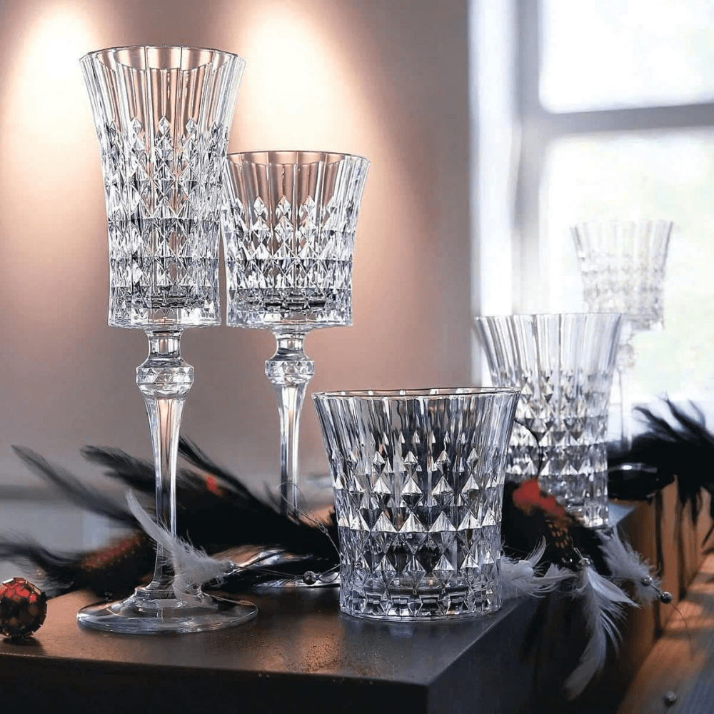 Set 6 Ly vang đỏ Lady Diamond 270ml