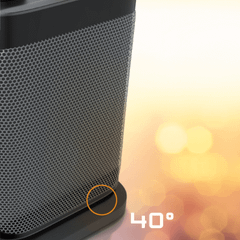 Quạt sưởi gốm Brandson 1500W màu đen bạc