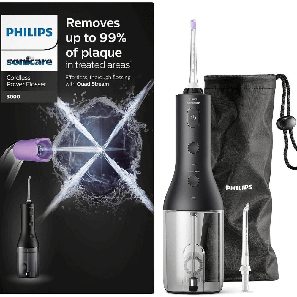 Tăm nước Philips thế hệ mới HX3826/33 màu đen