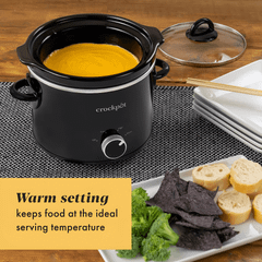 Nồi nấu chậm Crock Pot 1,8L màu đen