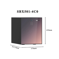 Két sắt Philips SBX501-4C0 54 Kg màu thiên hà tím