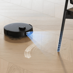 Robot hút bụi lau nhà Ecovas Deebot T30s pro màu đen