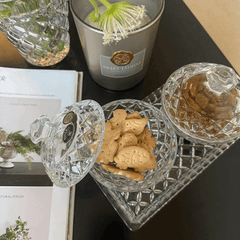 Đĩa pha lê Bohemia Crystal 19cm