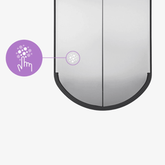 Thùng rác cánh bướm Simplehuman 40L 2 ngăn tái chế