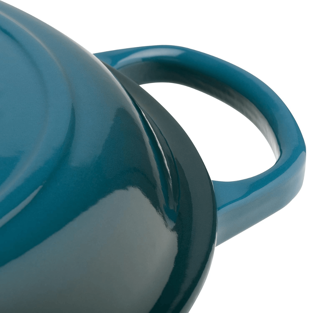 Nồi chảo gang Le Creuset Gourmet Profi 30cm màu xanh ngọc deep teal