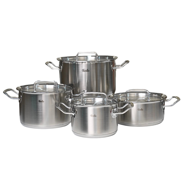 Bộ nồi Fissler Profi set 4 món vung inox made in Germany