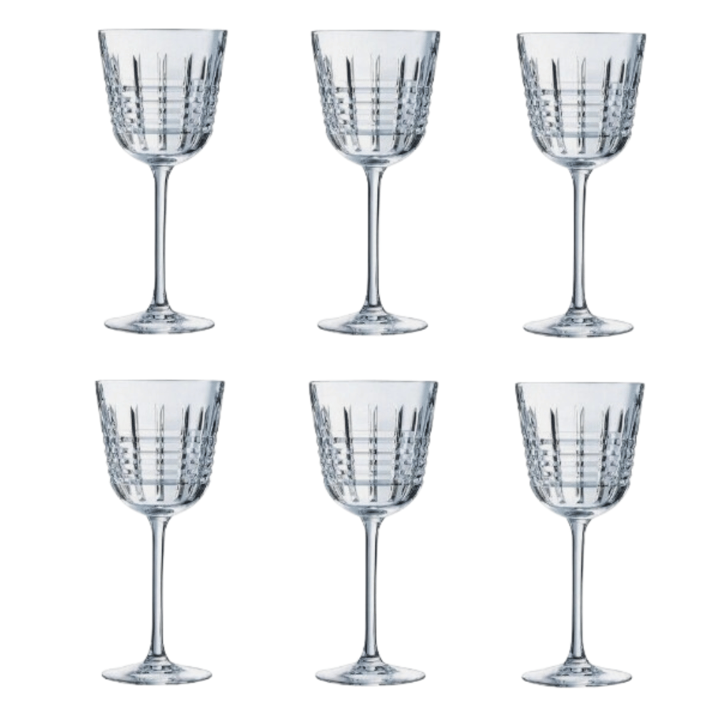 Set 6 ly vang đỏ Rendez-Vous 350ml