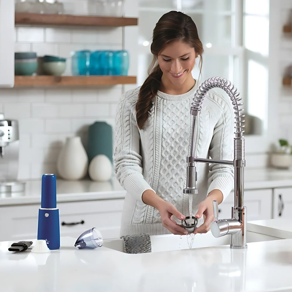 Máy hút bụi cầm tay Bissell màu xanh dương