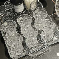 Bộ sét pha lê 6 tách trà Bohemia M57 120ml