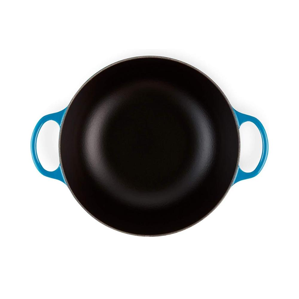 Nồi sâu lòng Le Creuset La Marmite 26cm màu xanh nước biển marseille