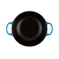 Nồi sâu lòng Le Creuset La Marmite 26cm màu xanh nước biển marseille