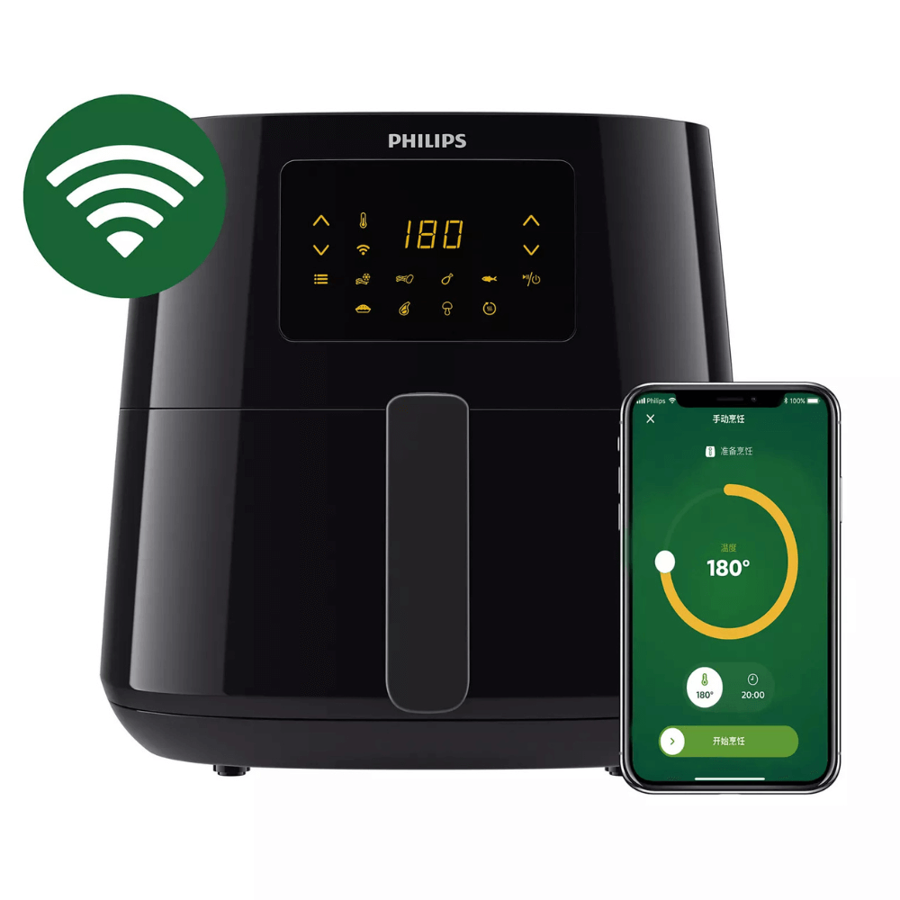 Nồi chiên không dầu Philips HD9280/90 XL màu đen