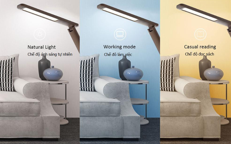 Đèn học chống cận WILIT U13AQ màu nâu