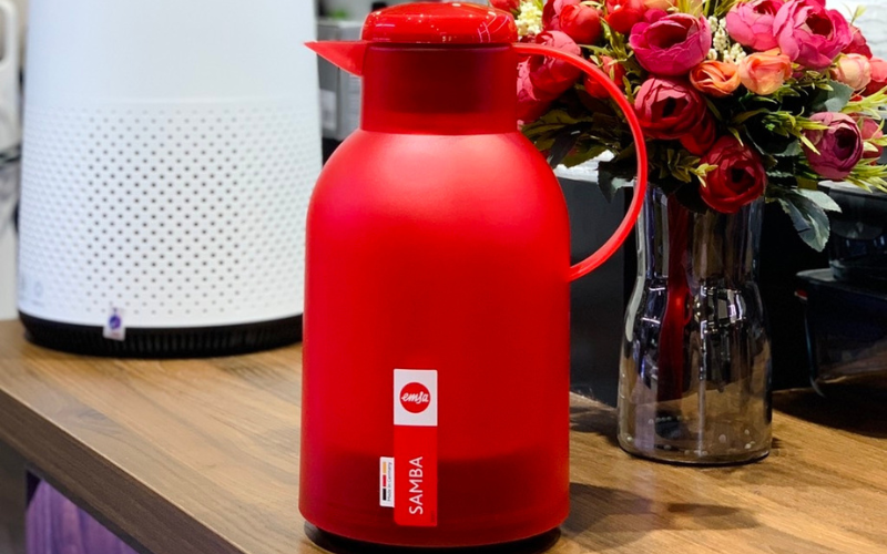 Bình Giữ Nhiệt EMSA Samba 1,5L Màu Đỏ