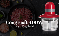 Máy xay thịt mini BOSCH MMR08R2 màu đỏ