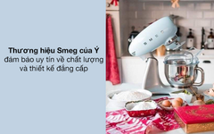 Máy trộn bột SMEG SMF02PBEU màu xanh da trời