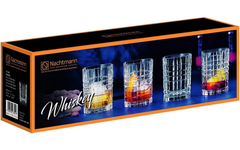 Set 4 cốc whisky thấp Square 101050 345ml