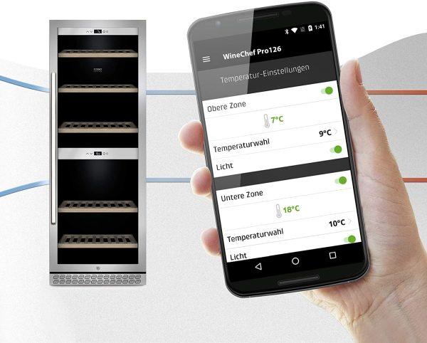 Tủ Bảo Quản Rượu Vang Caso WineChef Pro 180 Chai