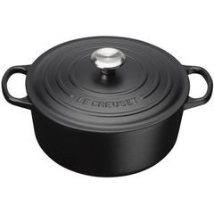 Nồi gang Le Creuset 20cm màu đen nhám schwarz matt