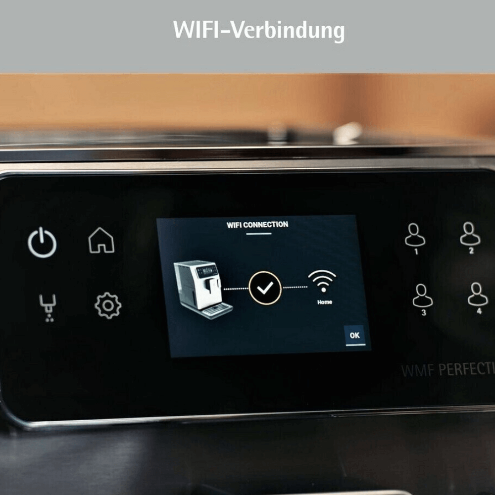 Máy pha cà phê WMF Perfection 680 màu bạc CP814D10