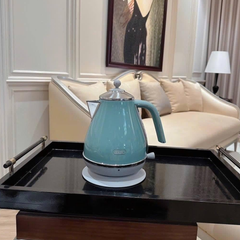 Ấm siêu tốc De'Longhi Icona Capitals 1,7L màu xanh ngọc