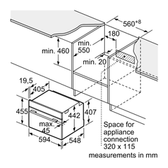 Lò nướng kiêm vi sóng BOSCH CMG636BB1