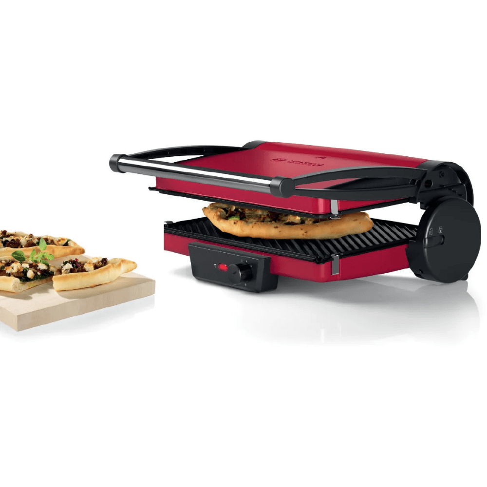 Máy nướng đa năng 2in1 BOSCH TCG4104 màu đỏ