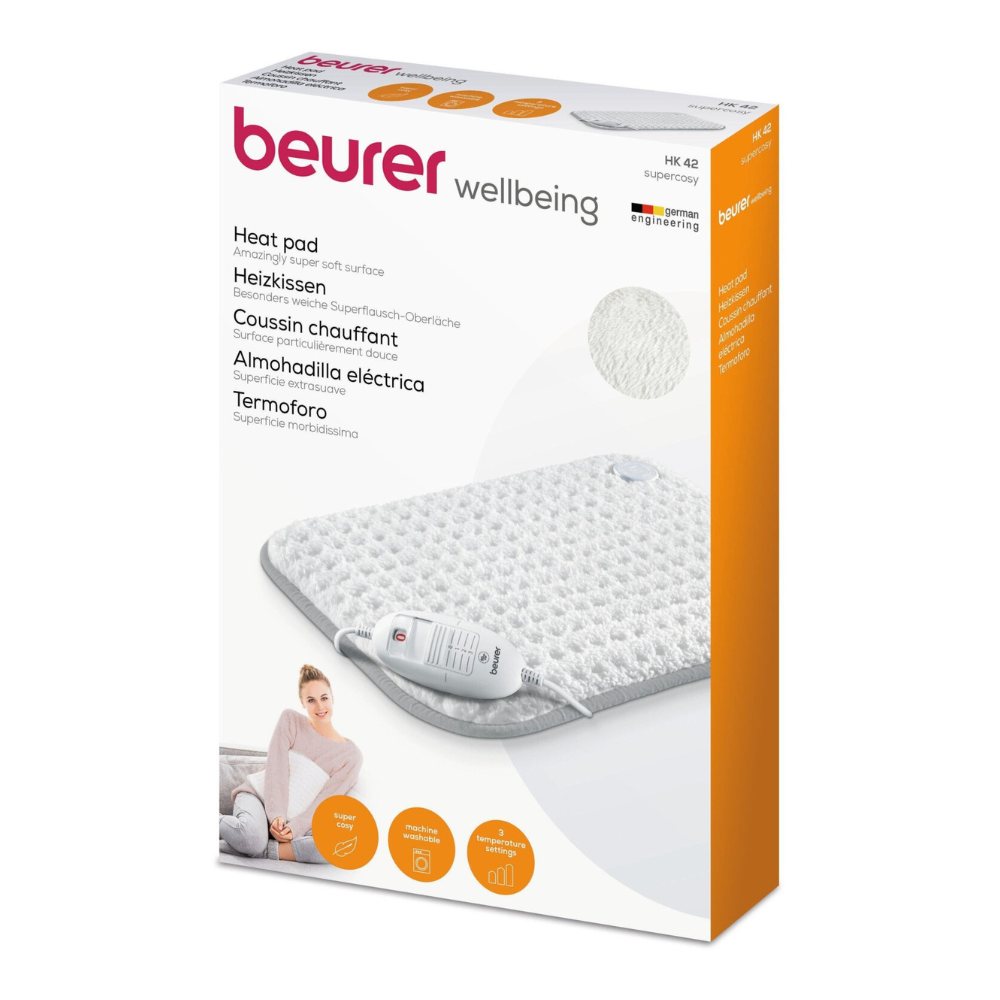 Tấm sưởi điện Beurer HK42 44x33 cm màu trắng