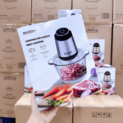 Máy xay thịt Silver GKÖCH 350W màu bạc