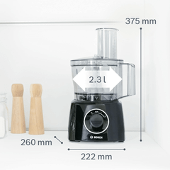 Máy xay đa năng BOSCH MultiTalent3 MCM3201B màu đen