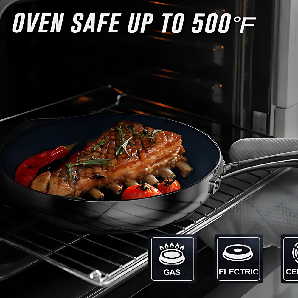 Chảo chống dính inox cao cấp Ciwete 24cm