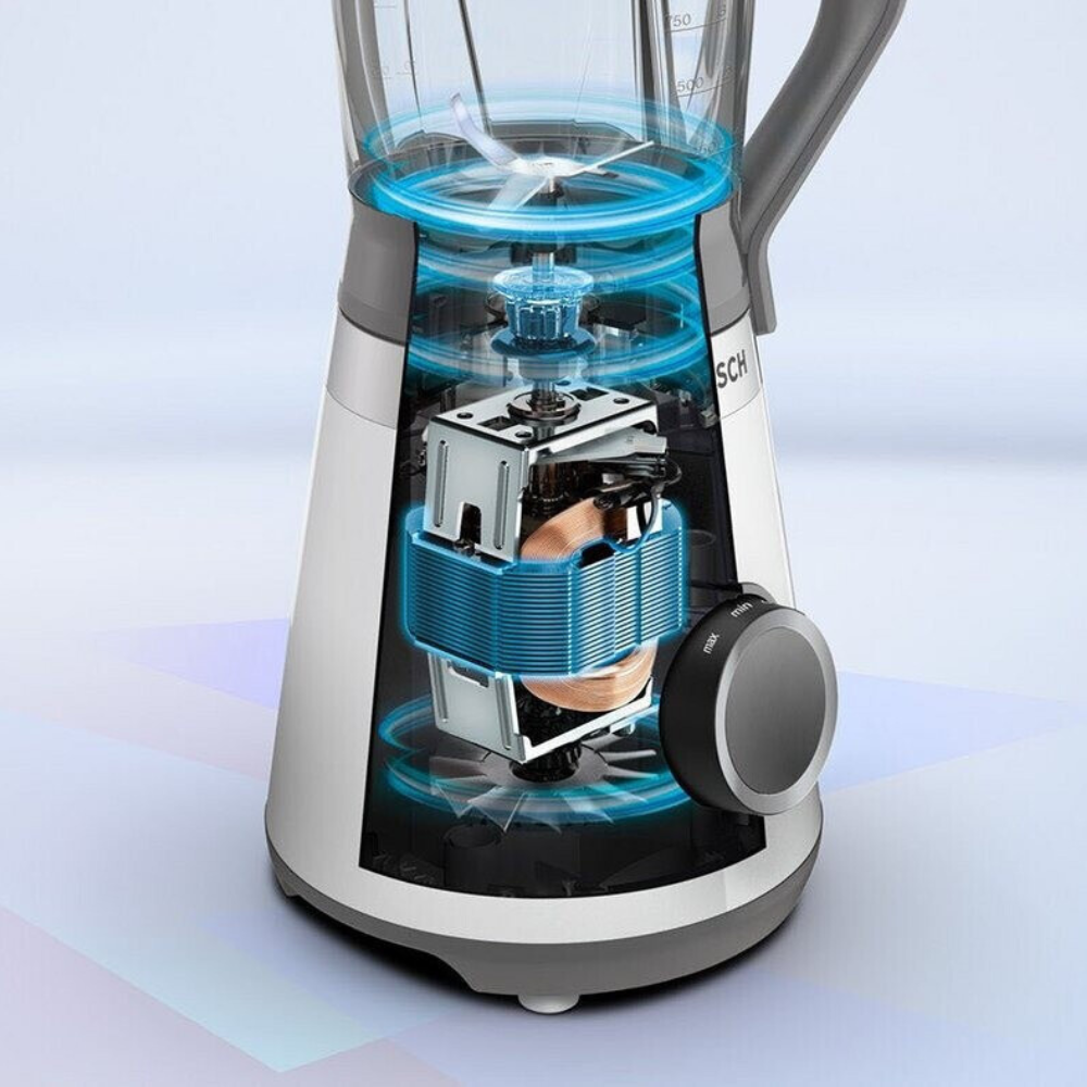 Máy xay sinh tố BOSCH Serie 4 VitaPower MMB6172S 1200W