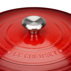 Nồi gang Le Creuset 24cm màu đỏ cherry