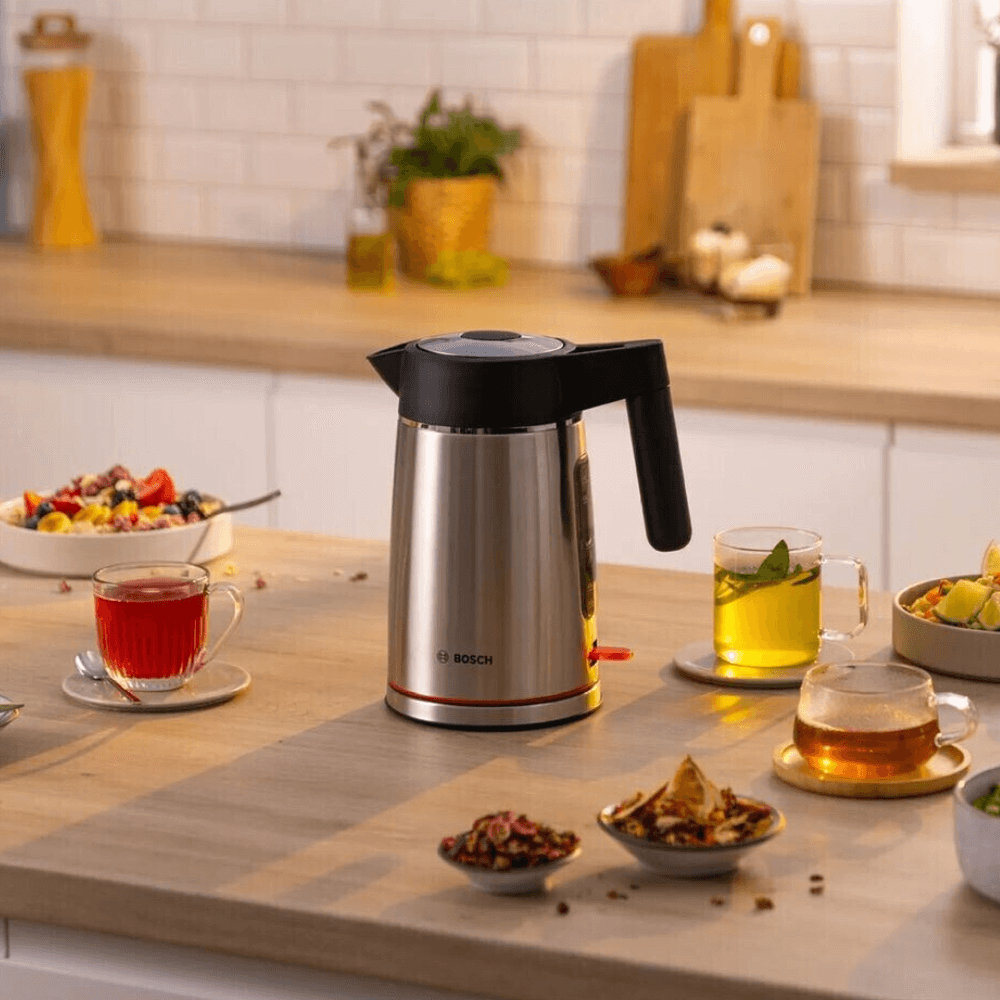 Ấm siêu tốc Bosch TWK6M480 màu inox