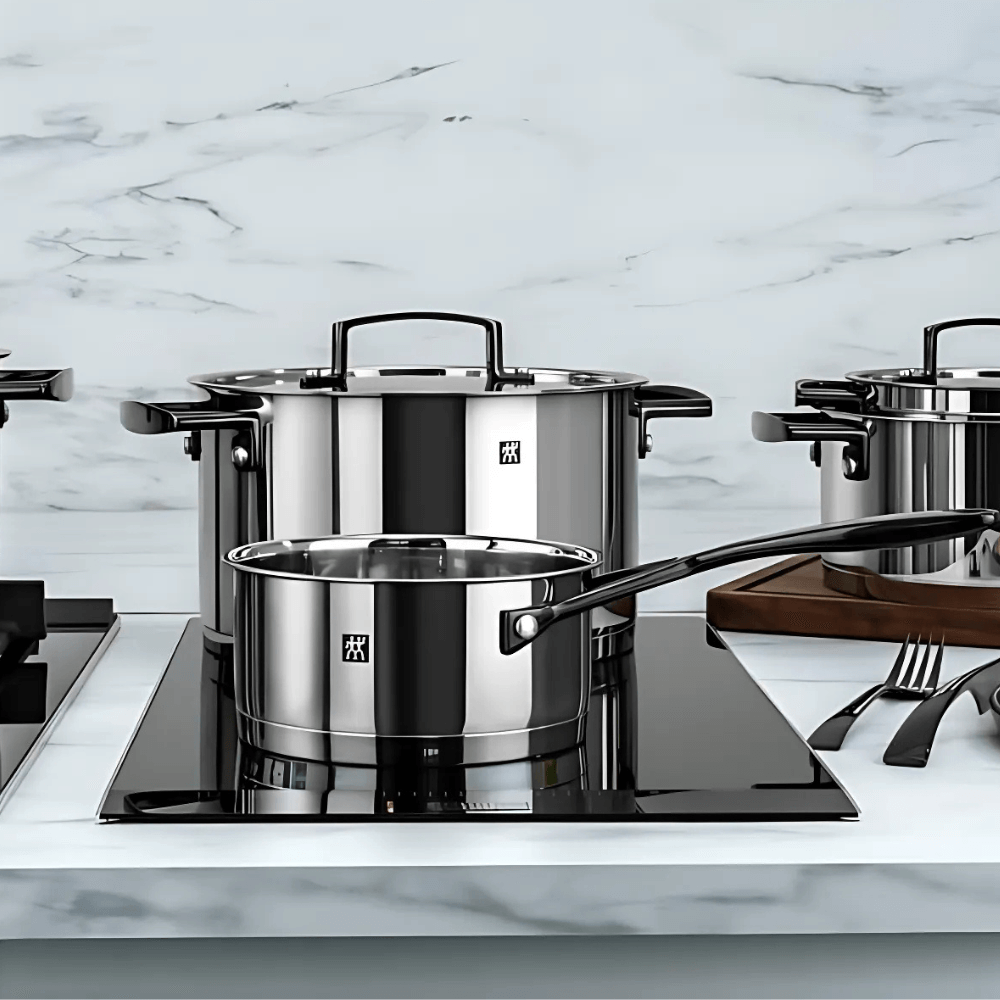 Bộ nồi Zwilling Bellasera 5 món quai đen