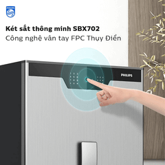 Két sắt Philips SBX702-CBX 234 Kg màu xám