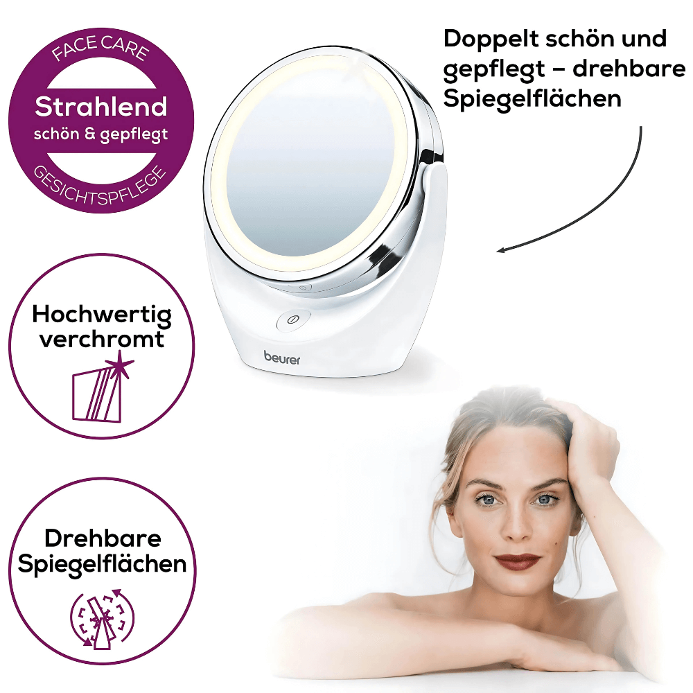 Gương trang điểm BEURER BS49 quay được 360°