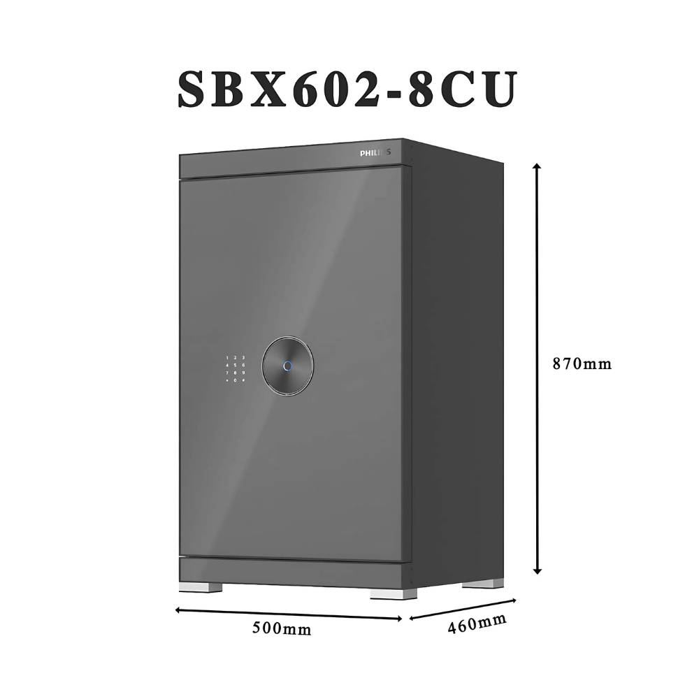Két sắt Philips SBX602-8CU 131 Kg màu xám